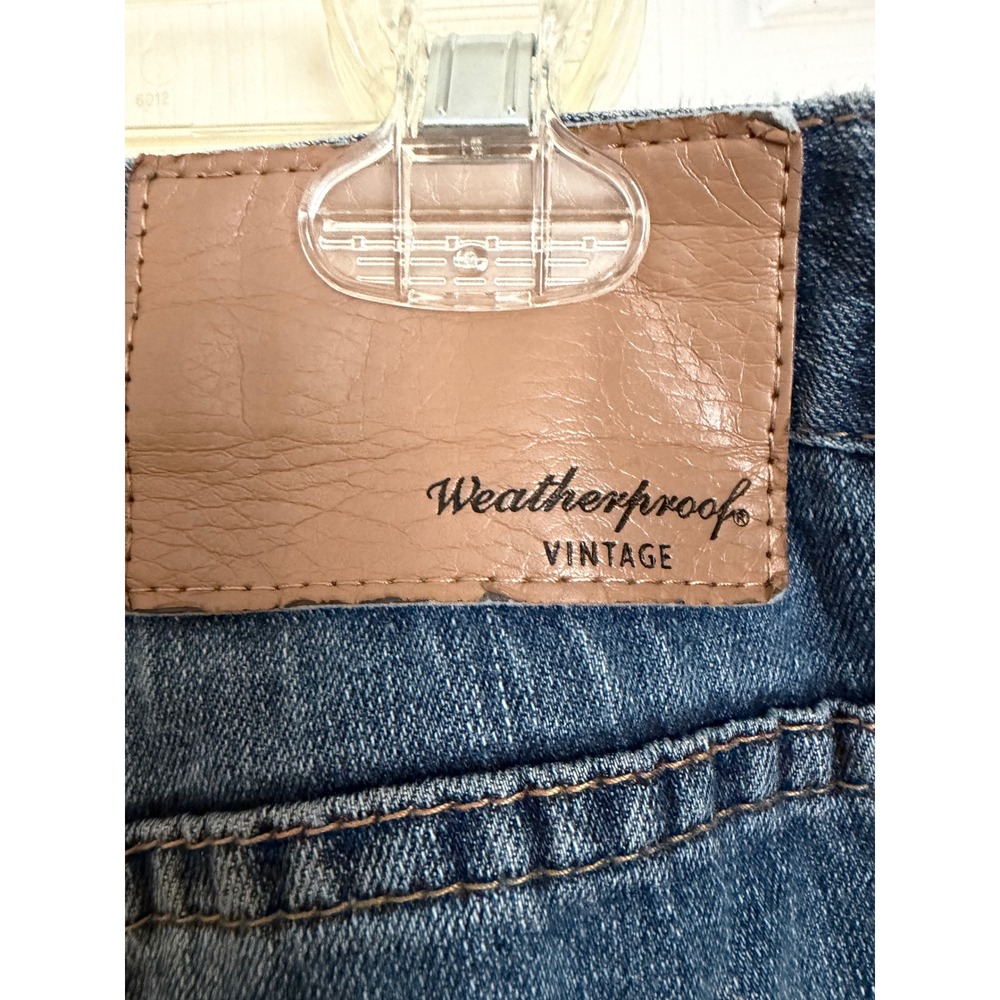Weatherproof Vintage Mens Straight Fit Jeans Medium Wash Blue 34x30 Stretch - Picture 6 of 8